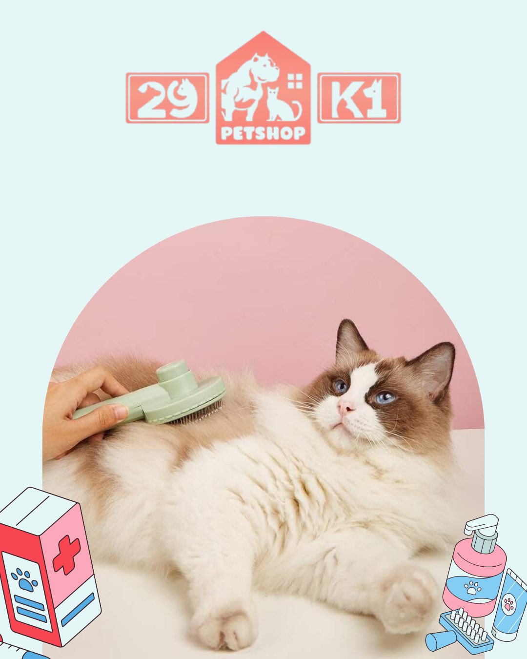 [🆕🇻🇳] 29K1 Pet Shop – Thức ăn, phụ kiện, spa và khách sạn thú cưng 🐶🦜 Top1Pets 🐱🐠  5 MẸO GIÚP PET CƯNG LUÔN THƠM THO – KHỎE MẠNH TẠI NHÀ
Ba mẹ không cần là chuyên gia mới có thể chăm thú cưng thật tốt. Hãy thử áp dụng những mẹo siêu đơn  , shares-0✔️ , likes-3❤️️ , date-2025-07-31 18:32:38🐶🐱🇻🇳🇻🇳🇻🇳📰🆕