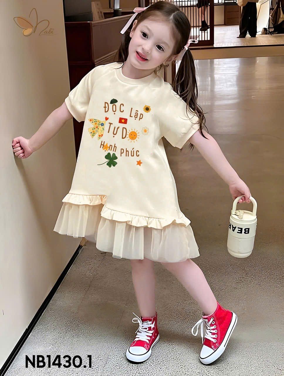 [🆕🇻🇳] Khoai Lúa Kidshop – Chuyên thời trang trẻ em hàng VNXK – Hàng QCCC 🧑‍🧒❤️️👶⭐️ HOÀ BÌNH ĐẸP LẮM MẸ ƠI !
Khoai Lúa Kidshop cho ra mắt mẫu thiết kế với tone pastel nhẹ nhàng bằng chất liệu cotton pha ren nhẹ cách điệu ở đuôi váy cho bé  , shares-0✔️ , likes-5❤️️ , date-2025-08-06 04:02:13🇻🇳🇻🇳🇻🇳📰🆕