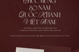 [🆕🇻🇳] Thiệp cưới Flowee – ước mơ về những tấm thiệp nhỏ xinh, tinh tế, được chăm chút từng chi tiết 🎨 Top1Designs ✨  Hân hoan chào đón sự kiện Quốc gia
Kỉ niệm 80 năm ngày Quốc Khánh Việt Nam 2/9Flowee xin thông báo lịch nghỉ lễ Quốc Khánh từ thứ 2 – 1/9/2025 đến hết  , shares-0✔️ , likes-3❤️️ , date-2025-09-01 02:00:00🇻🇳🇻🇳🇻🇳📰🆕