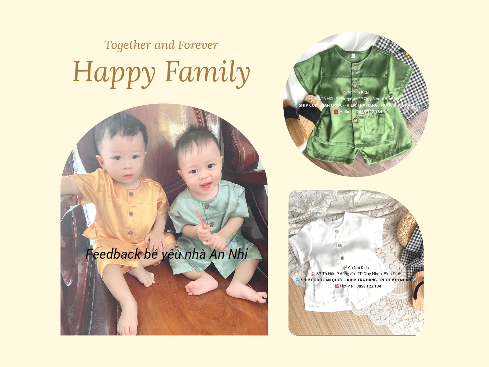 [🆕🇻🇳] An Nhi Kids Shop chuyên quần áo, phụ kiện, giày dép cho bé sơ sinh đến2 tuổi 🧑‍🧒❤️️👶⭐️  HOT TREND LÀNG QUÊ – CHÁY HÀNG MỌI MÙA!
Bộ BÀ BA QUẦN ĐÙI cho bé trai – Chuẩn chất miền Tây, dễ thương hết nấc!Dành cho các bé từ 3kg đến 30kg – mặc c , shares-0✔️ , likes-0❤️️ , date-2025-09-06 23:28:38🇻🇳🇻🇳🇻🇳📰🆕