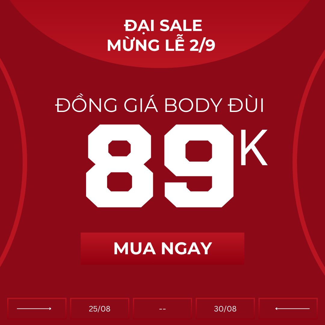 [🆕🇻🇳]  Chuối-Banana Kids – chuyên quần áo sơ sinh, trẻ em xuất khẩu, hàng xuất dư, QC 🧑‍🧒❤️️👶⭐️ ĐẠI SALE MỪNG LỄ 2/9 – GIẢM CỰC MẠNH
BODY ĐÙI XUẤT ĐỒNG GIÁ CHỈ 89K
Chỉ sale duy nhất 6 ngày 25-30/8Hàng xịn full tag, vải cotton mát rượi, bé mặc siêu y , shares-4✔️ , likes-27❤️️ , date-2025-08-24 17:24:41🇻🇳🇻🇳🇻🇳📰🆕