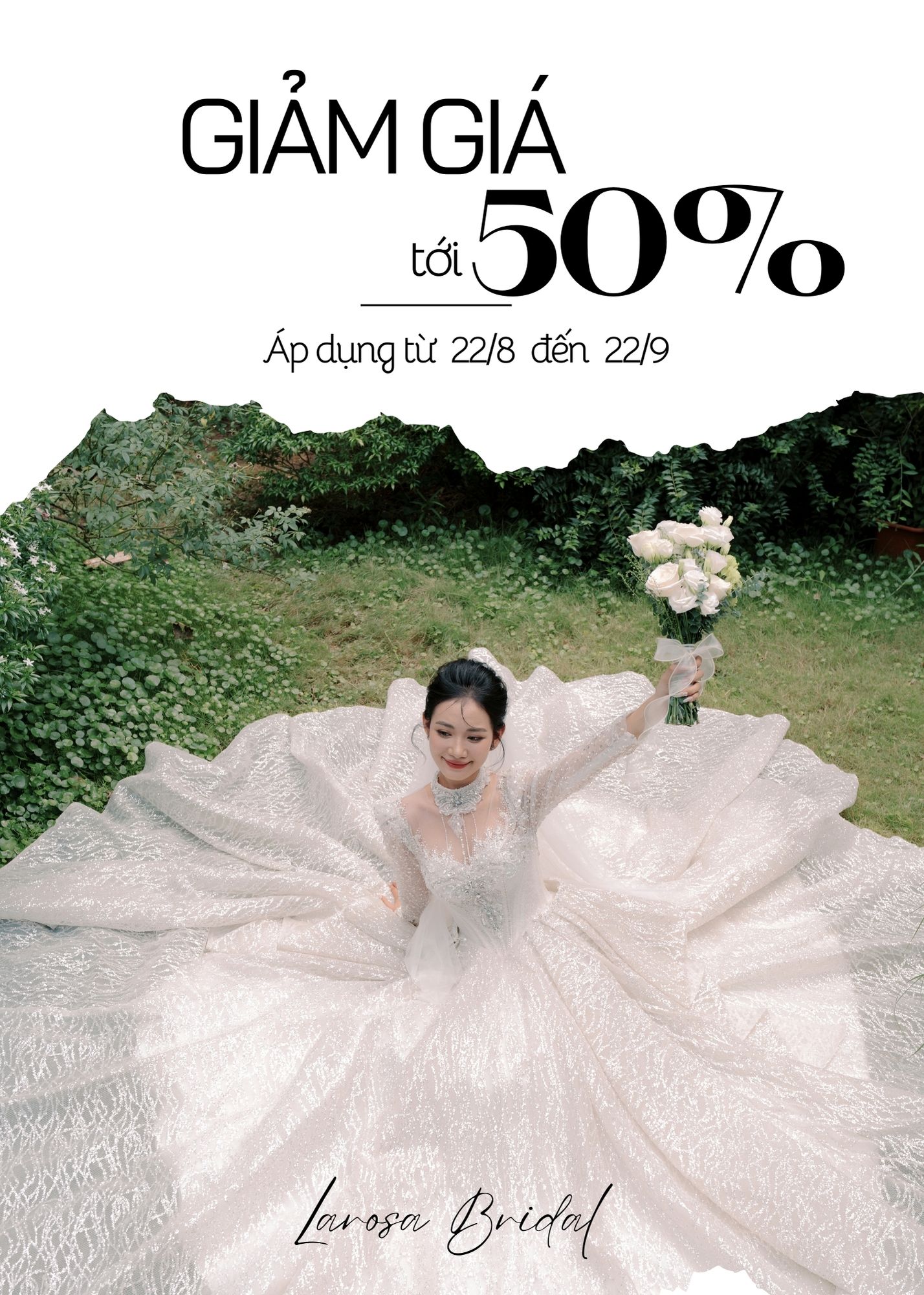 [🆕🇻🇳] La Rosa Bridal – Makeup – wedding dress and more ..! 🤵🏻 Top1Wedding 👰🏻  “SALE CƯỚI LỚN NHẤT NĂM – Giảm tới 50% váy cưới thiết kế cao cấp”
La Rosa Bridal ưu đãi đặc biệt: Giảm giá lên đến 50% các mẫu váy cưới thiết kế cao cấp, k , shares-1✔️ , likes-4❤️️ , date-2025-08-22 22:57:57🇻🇳🇻🇳🇻🇳📰🆕
