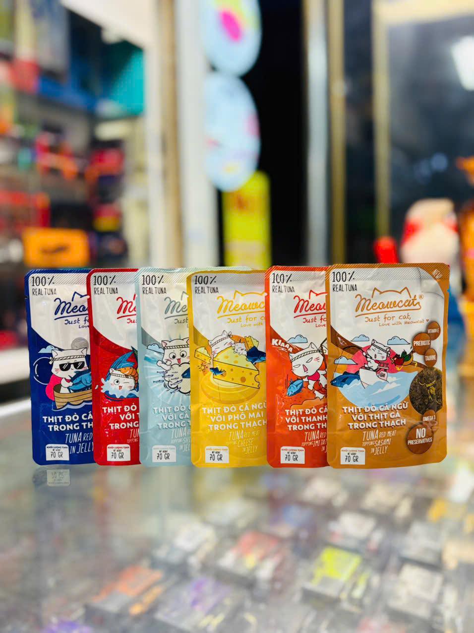 [🆕🇻🇳] PetPro – Siêu Thị Thú Cưng Đà Nẵng 🐶🦜 Top1Pets 🐱🐠 Pate gói Meowcat
Trọng lượng: 70g
Đối tượng sử dụng: Mèo ở mọi độ tuổi
Thành phần: Cá ngừ, cá cơm, thịt gà, thịt tôm, thanh cua, thạch, nước, chất xơ, Vita , shares-0✔️ , likes-0❤️️ , date-2025-08-29 00:06:14🐶🐱🇻🇳🇻🇳🇻🇳📰🆕