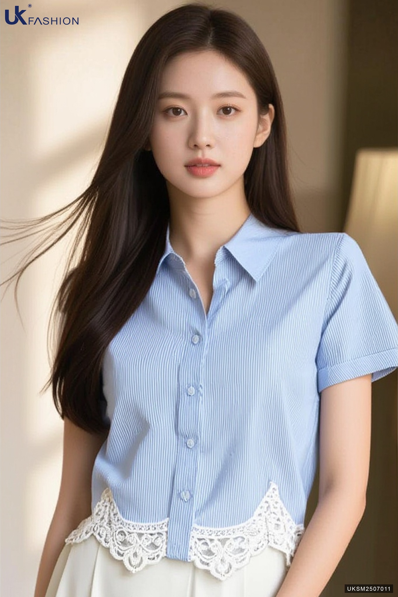 [🆕🇻🇳] NK Fashion – thời trang Hàn Quốc miền nam 👕 Top1Fashion 👗  Đ𝐞̣𝐩 𝐝𝐢̣𝐮 𝐝𝐚̀𝐧𝐠, đ𝐮́𝐧𝐠 𝐜𝐡𝐚̂́𝐭 𝐧𝐚̀𝐧𝐠Chiếc sơ mi cộc tay ren gấu UKSM2507011 mang lại sự nữ tính, mềm mại nhưng vẫn thoải mái cho nàng. Dễ mix cùng quần âu , shares-1✔️ , likes-0❤️️ , date-2025-09-05 18:00:12🇻🇳🇻🇳🇻🇳📰🆕
