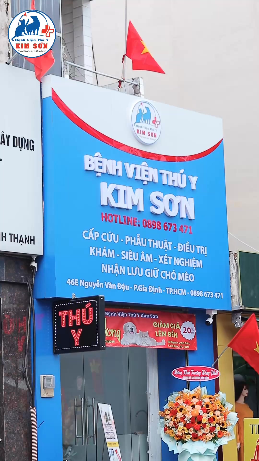 [🆕🇻🇳] Bệnh Viện Thú Y Kim Sơn Quận 3 🐶🦜 Top1Pets 🐱🐠 Mừng Quốc khánh 2/9 & khai trương Thú y Kim Sơn 46E Nguyễn Văn Đậu
Để các Sen và Boss luôn được chăm sóc chu đáo – thoải mái hơn bao giờ hết
Chương trình d , shares-0✔️ , likes-0❤️️ , date-2025-09-03 01:29:52🐶🐱🇻🇳🇻🇳🇻🇳📰🆕
