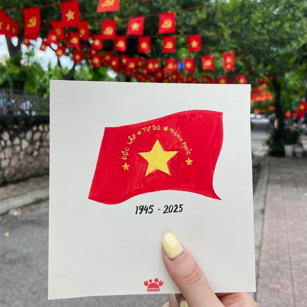 [🆕🇻🇳] Crabit Kidbooks – Nhà phát hành sách thiếu nhi 🧑‍🧒❤️️👶⭐️  Crabit Kidbooks kính chúc quý phụ huynh và các độc giả nhí một ngày lễ Quốc Khánh 2/9 thật nhiều niềm vui, tiếng cười và ngập tràn kỷ niệm đẹp bên những n , shares-1✔️ , likes-22❤️️ , date-2025-09-02 16:00:35🇻🇳🇻🇳🇻🇳📰🆕