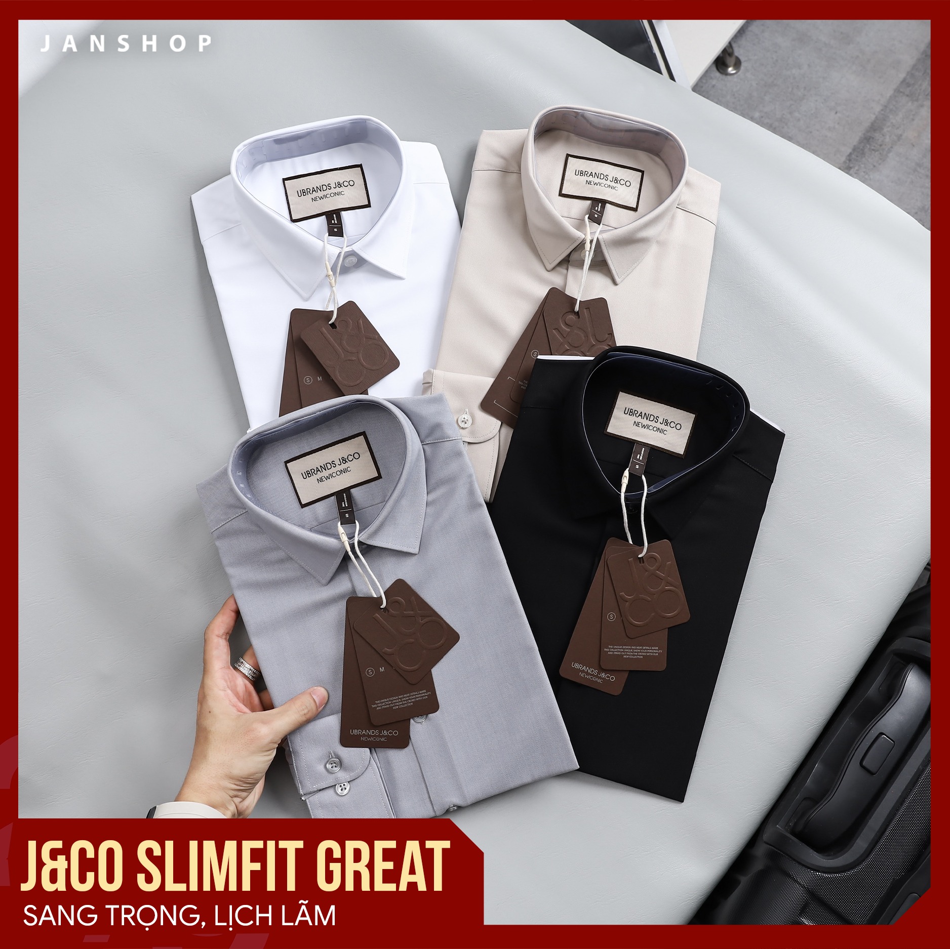 [🆕🇻🇳] JAN SHOP – Nhà phân phối chính hãng thương hiệu thời trang nam J&CO, FAPAS 👕 Top1Fashion 👗  𝐸𝑙𝑒𝑔𝑎𝑛𝑐𝑒 𝑓𝑜𝑟 𝑌𝑜𝑢𝑟 𝐹𝑖𝑟𝑠𝑡 𝐷𝑎𝑦Một chút “điệu đà” cho ngày đầu đi làm sau lễ, một chiếc sơ mi slimfit mang tinh thần lịch lãm nhưng vẫn trẻ trung, dễ dàng gh , shares-0✔️ , likes-2❤️️ , date-2025-09-04 02:00:59🇻🇳🇻🇳🇻🇳📰🆕