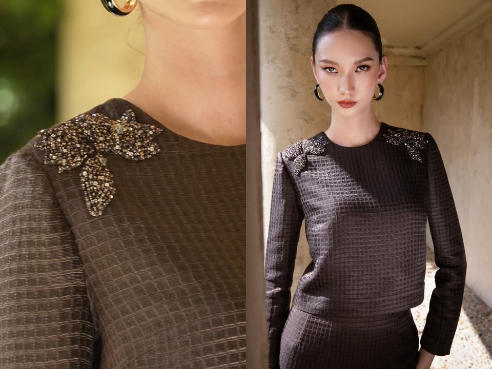 [🆕🇻🇳] LINH BUI Quần áo (Thương hiệu)  👕 Top1Fashion 👗  Những thiết kế mở ra một mùa mới với sự thanh thoát và sang trọng ẩn trong từng chi tiết.
Chất liệu khẽ chạm vào đường nét cơ thể, đính kết lấp lánh dưới á , shares-0✔️ , likes-3❤️️ , date-2025-09-07 16:01:04🇻🇳🇻🇳🇻🇳📰🆕