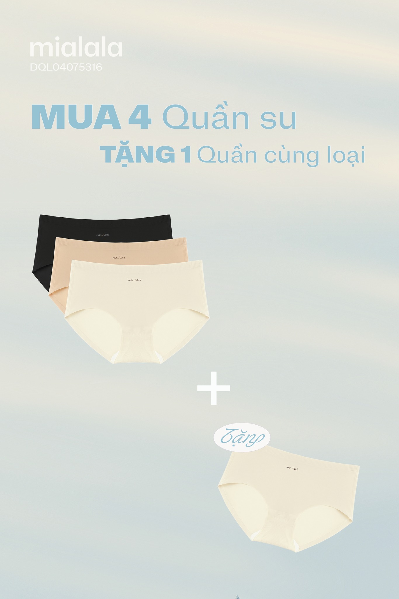 [🆕🇻🇳] Mialala  – Hệ thống đồ lót, đồ ngủ thiết kế hàng đầu Việt Nam 👕 Top1Fashion 👗   MUA 4 QUẦN SU – TẶNG THÊM 1 QUẦN SU TRỊ GIÁ 89.000
Ưu đãi áp dụng khi bạn mua sắm online đến hết ngày 10/09Đây chính là tín hiệu vũ trụ để các chị em nh , shares-2✔️ , likes-297❤️️ , date-2025-09-08 02:16:08🇻🇳🇻🇳🇻🇳📰🆕