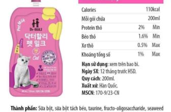 [🆕🇻🇳] Bệnh viện Thú Y 2Vet – Số 3 Văn Cao 🐶🦜 Top1Pets 🐱🐠 SỮA DR.HOLI: là thương hiệu duy nhất tại Hàn Quốc sở hữu bằng sáng chế và sản xuất sữa thú cưng ít béo
– Sử dụng sữa không lactose dễ tiêu hóa cho thú cưng , shares-0✔️ , likes-5❤️️ , date-2025-09-08 18:37:02🐶🐱🇻🇳🇻🇳🇻🇳📰🆕