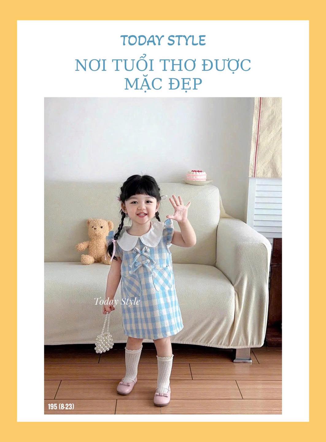 [🆕🇻🇳] Today style – Women’s wear 👕 Top1Fashion 👗  “Mẹ ơi, con chỉ muốn mặc váy này thôi!”
Chiếc váy caro xanh pastel này chính là lựa chọn hoàn hảo cho bé yêu:
Mặc đi dạo – đáng yêu như búp bê
Mặc đi ti , shares-0✔️ , likes-2❤️️ , date-2025-09-10 23:43:15🇻🇳🇻🇳🇻🇳📰🆕