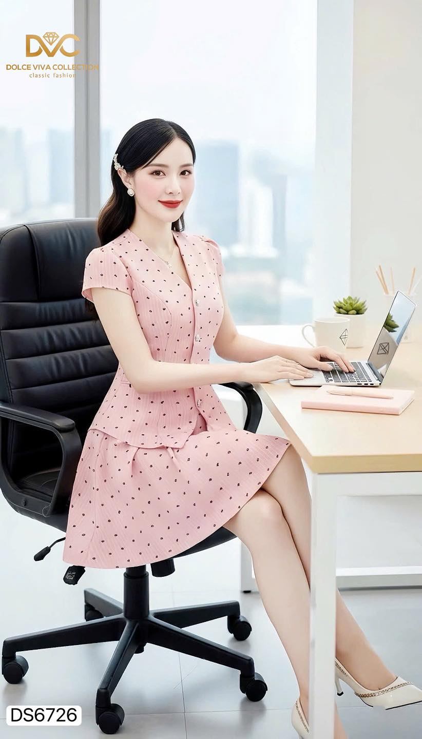 [🆕🇻🇳] DVC- Chuyên Váy Tiểu Thư 👕 Top1Fashion 👗   𝐌𝐚̂̃𝐮 đ𝐚̂̀𝐦 𝐜𝐨̂𝐧𝐠 𝐬𝐨̛̉ 𝐃𝐒𝟔𝟕𝟐𝟔
Chiếc đầm hồng pastel dáng ngắn DS6726 mang phong cách thanh lịch, trẻ trung và vô cùng tinh tế. Thiết kế cổ chữ V nhẹ nhàn , shares-0✔️ , likes-0❤️️ , date-2025-09-13 16:55:44🇻🇳🇻🇳🇻🇳📰🆕