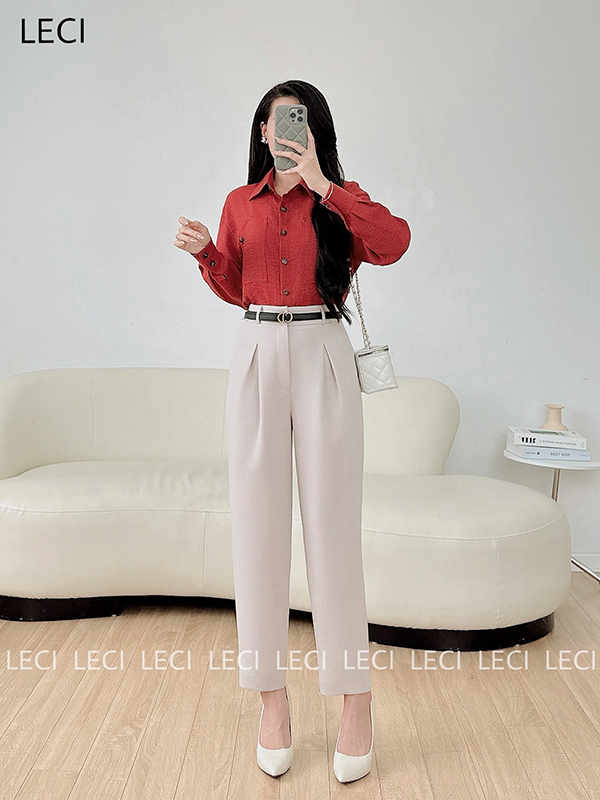 [🆕🇻🇳] LECI – Thời Trang Công Sở Thiết Kế 👕 Top1Fashion 👗  Siêu phẩm cho nàng 1m50 – Hack dáng cực đỉnh!Quần baggy 1 ly súp Q440 với form rộng vừa, cạp rời tôn eo, ống đứng hiện đại giúp đôi chân nàng “nấm lùn” h , shares-0✔️ , likes-4❤️️ , date-2025-09-12 21:00:09🇻🇳🇻🇳🇻🇳📰🆕
