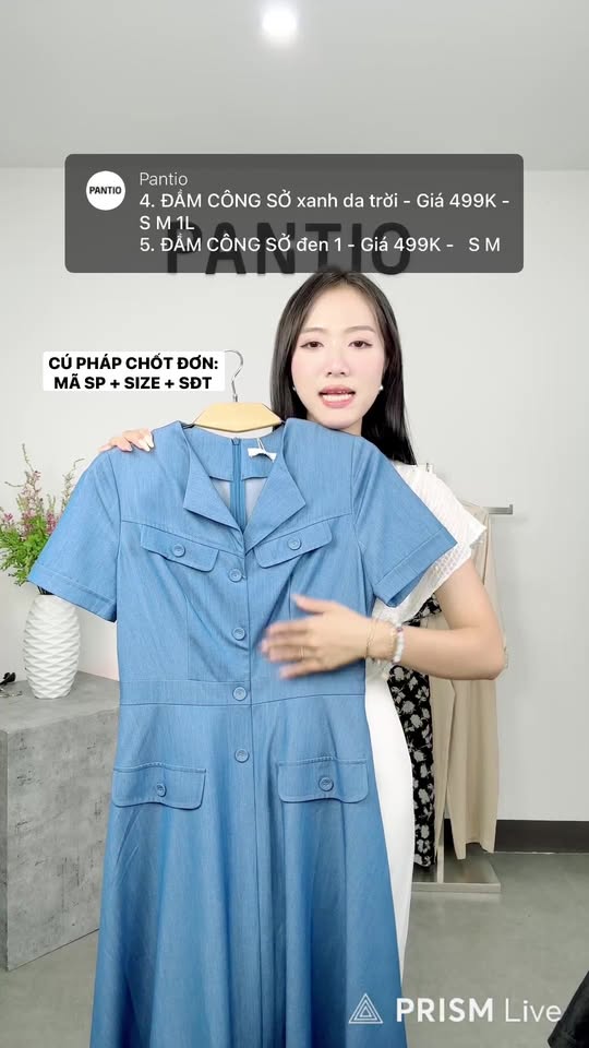 [🆕🇻🇳] DiCi Store – Sản phẩm DiCi tự thiết kế và sản xuất 👕 Top1Fashion 👗  Em đầm này đang làm mưa làm gió trên toptop các chị ạ. Voucher siêu to trên live. Các chị canh live 15h để săn nha. Yêu yêu
, shares-4✔️ , likes-25❤️️ , date-2025-09-13 03:02:09🇻🇳🇻🇳🇻🇳📰🆕