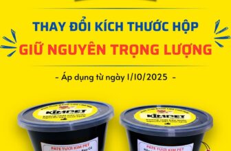 [🆕🇻🇳] PATE TƯƠI KIM PET 🐶🦜 Top1Pets 🐱🐠  Hộp nhỏ gọn hơn nhưng trọng lượng không thay đổi.Để thuận tiện hơn cho việc bảo quản và sử dụng, từ 1/10/2025, hộp Pate tươi KimPet 400gr sẽ được đổi sa , shares-0✔️ , likes-1❤️️ , date-2025-09-17 00:40:26🐶🐱🇻🇳🇻🇳🇻🇳📰🆕
