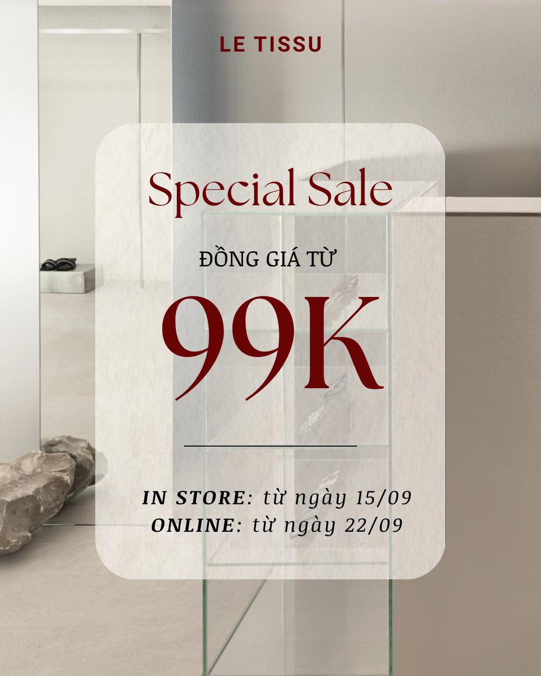 [🆕🇻🇳] Le Tissu – Cửa hàng quần áo nữ 👕 Top1Fashion 👗  𝐒𝐏𝐄𝐂𝐈𝐀𝐋 𝐒𝐀𝐋𝐄 𝟗𝟗𝐊 – 𝟏𝟗𝟗𝐤 – 𝟐𝟒𝟗𝐤 …Đón mùa đẹp nhất năm với chương trình 𝗦𝗔𝗟𝗘 𝗧𝗢𝗔̀𝗡 𝗕𝗢̣̂ 𝗖𝗨̛̉𝗔 𝗛𝗔̀𝗡𝗚, Letissu giảm giá hàng loạt các siêu phẩm bao gồm quầ , shares-1✔️ , likes-15❤️️ , date-2025-09-13 15:55:23🇻🇳🇻🇳🇻🇳📰🆕