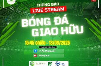 [🆕🇻🇳] In Ấn Mikapack – chuyên in ấn các loại bao bì 🎨 Top1Designs ✨  THÔNG BÁO HỘI THAO 2025 – GIẢI ĐẤU BÓNG ĐÁ GIAO HỮUVào 15h45, thứ 7 ngày 13/09/2025, Hội thao MIKAPACK chính thức diễn ra với nhiều hoạt động hấp dẫn, sô , shares-7✔️ , likes-17❤️️ , date-2025-09-13 00:11:14🇻🇳🇻🇳🇻🇳📰🆕