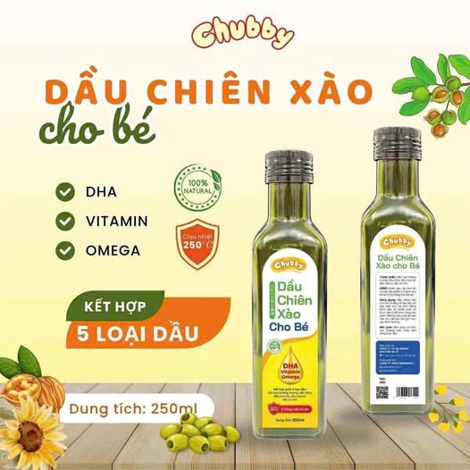 [🆕🇻🇳] Tabikids  (Shop mẹ bé) – chuyên cung cấp Bỉm Sữa và đồ dùng CHÍNH HÃNG cho các bé từ sơ sinh đến 3 tuổi 🧑‍🧒❤️️👶⭐️  DẦU CHIÊN XÀO CHO BÉ ĂN DẶM – NHÀ CHUBBY 
Các mẹ biết không? Giai đoạn ăn dặm là lúc bé bắt đầu làm quen với mùi vị thức ăn, và chất béo tốt đóng vai trò  , shares-0✔️ , likes-2❤️️ , date-2025-09-14 20:20:14🇻🇳🇻🇳🇻🇳📰🆕