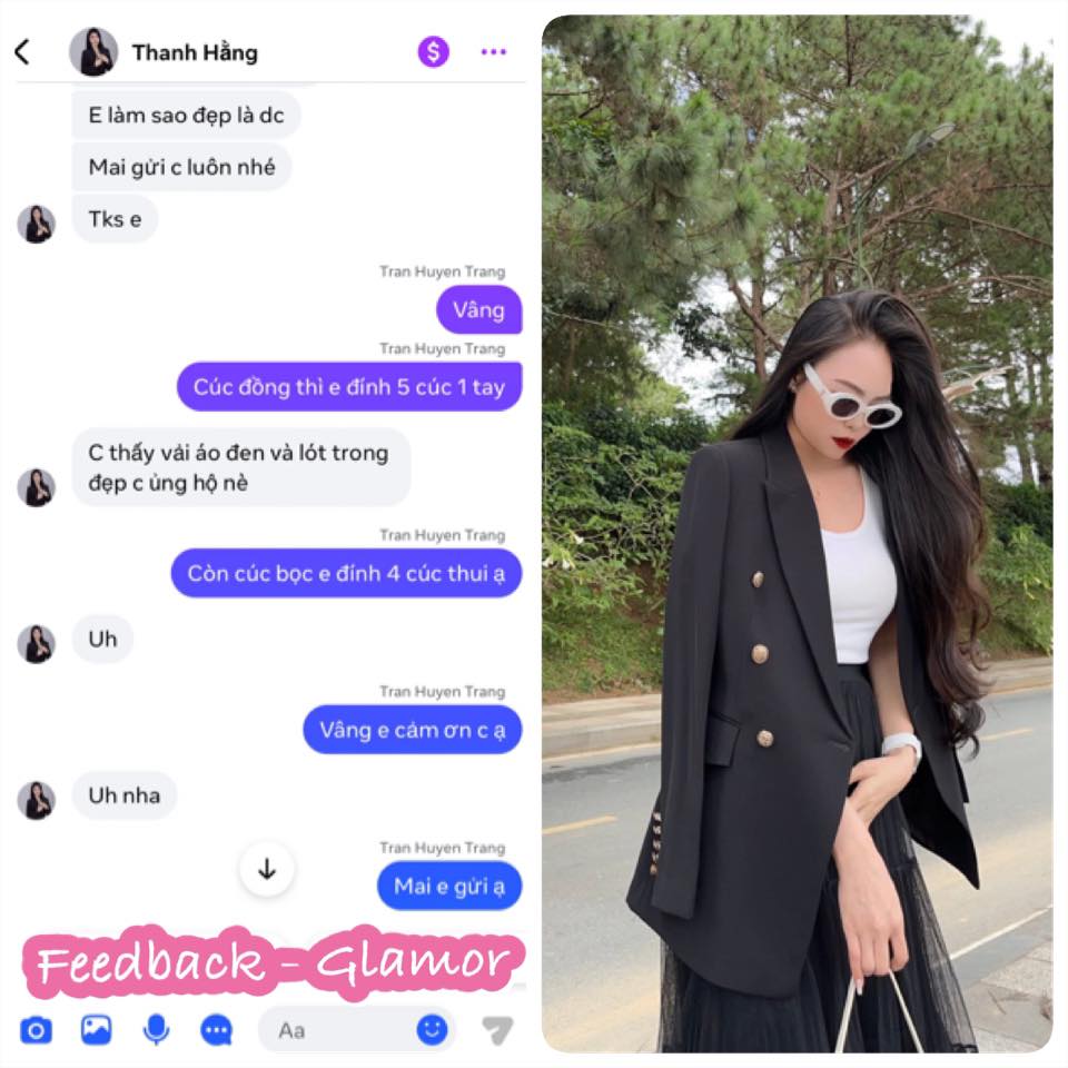 [🆕🇻🇳] Glamor – Thời trang thiết kế 👕 Top1Fashion 👗  Cảm ơn chị khách uiiii
#feedbackGlamor
, shares-0✔️ , likes-6❤️️ , date-2025-09-12 22:08:36🇻🇳🇻🇳🇻🇳📰🆕