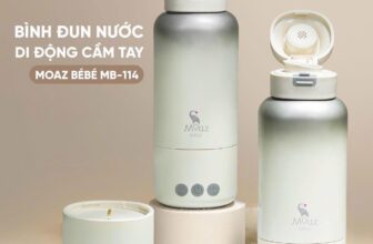 [🆕🇻🇳] Joha shop – chuyên cung cấp phân phối các mặt hàng cho mẹ và bé 🧑‍🧒❤️️👶⭐️  BÌNH ĐUN NƯỚC DI ĐỘNG CẦM TAY MOAZ BÉBÉ MB-114
MANG ĐẾN TRẢI NGHIỆM HOÀN HẢO CHO MỌI CHUYẾN ĐIThiết kế trắng – xám thanh lịch, lấy cảm hứng từ vẻ đẹp  , shares-0✔️ , likes-3❤️️ , date-2025-09-20 15:36:37🇻🇳🇻🇳🇻🇳📰🆕