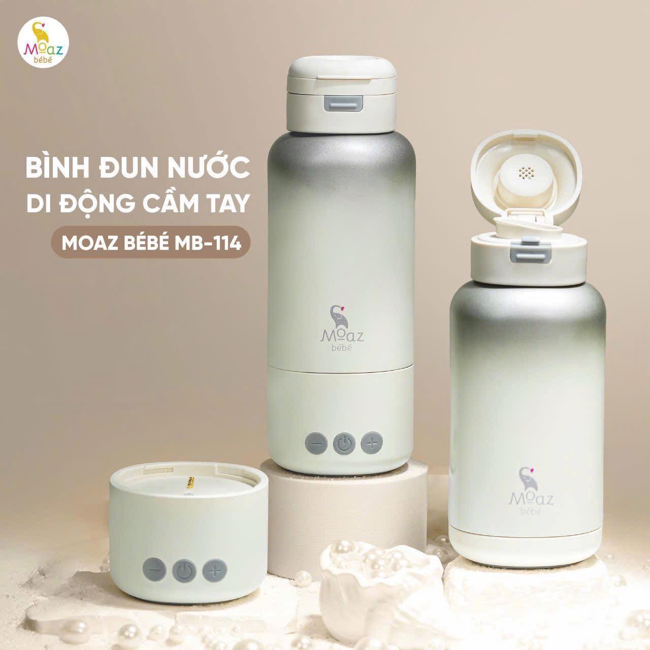 [🆕🇻🇳] Joha shop – chuyên cung cấp phân phối các mặt hàng cho mẹ và bé 🧑‍🧒❤️️👶⭐️  BÌNH ĐUN NƯỚC DI ĐỘNG CẦM TAY MOAZ BÉBÉ MB-114
MANG ĐẾN TRẢI NGHIỆM HOÀN HẢO CHO MỌI CHUYẾN ĐIThiết kế trắng – xám thanh lịch, lấy cảm hứng từ vẻ đẹp  , shares-0✔️ , likes-3❤️️ , date-2025-09-20 15:36:37🇻🇳🇻🇳🇻🇳📰🆕