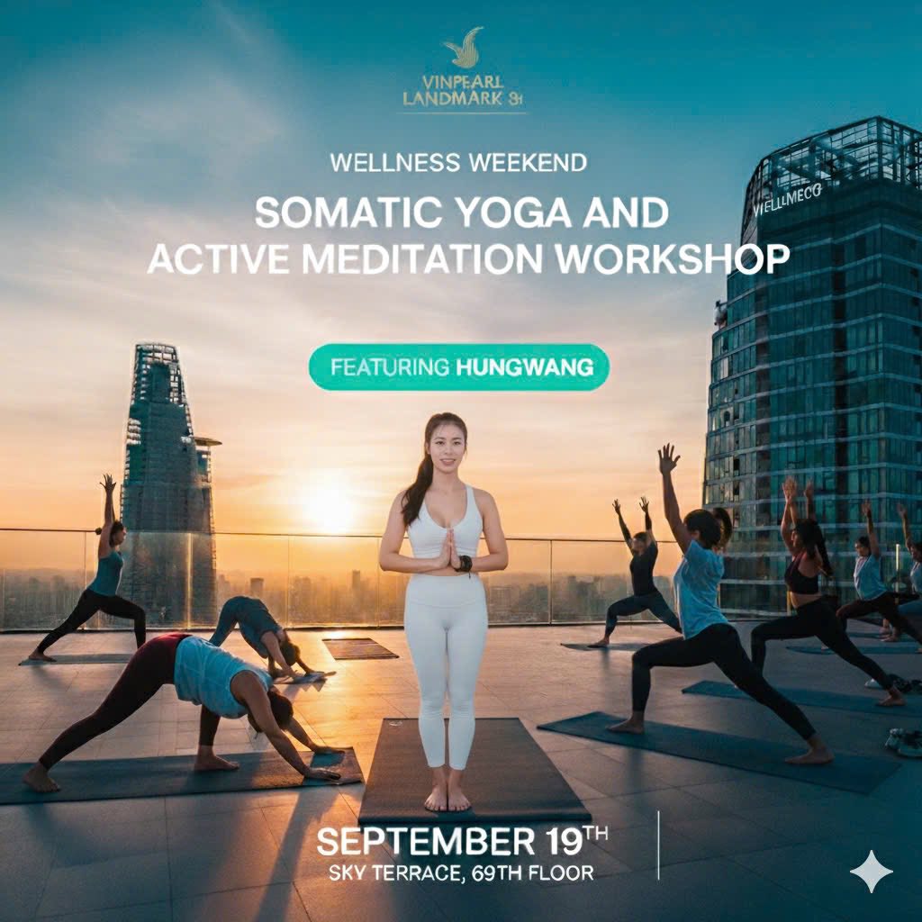 [🆕🇻🇳] Yoga By Sophie – Yoga for a better life! 🧘 Top1Yoga 🤸🏻‍♀️  Wellness Weekend @ Landmark 81 – Tầng 69 

Ngày mai 19/9, Sophie sẽ đồng hành cùng các thầy cô trong 2 buổi yoga đặc biệt trong khuôn khổ Wellness Weekend , shares-6✔️ , likes-10❤️️ , date-2025-09-19 02:43:59🇻🇳🇻🇳🇻🇳📰🆕