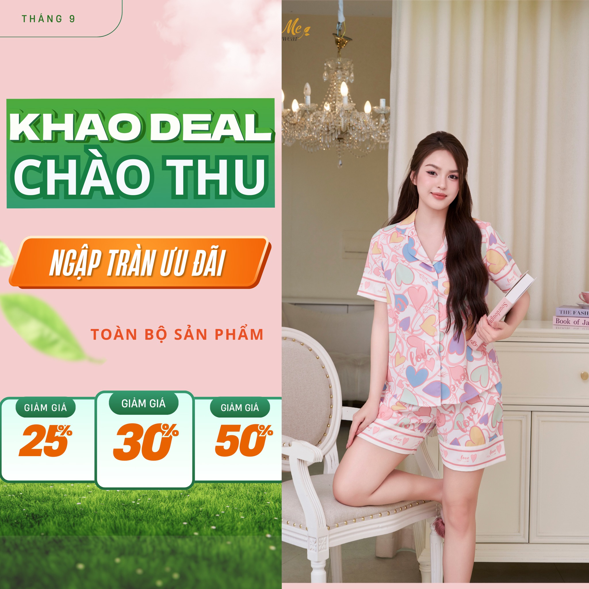 [🆕🇻🇳] ForMe – Pijamas – Hãng thời trang đồ ngủ, đồ mặc nhà cao cấp 👕 Top1Fashion 👗    CHÀO THU – GIẢM SỐC ĐẾN 50%Tháng 9 khép lại, ForMe mở màn thu sang với ưu đãi KHỦNG:
20/9 – 30/9: Toàn bộ sản phẩm giảm đến 50%.Từ bộ lụa sang trọ , shares-3✔️ , likes-143❤️️ , date-2025-09-20 23:01:17🇻🇳🇻🇳🇻🇳📰🆕