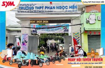 [🆕🇻🇳] SYM Vietnam 🚗 Top1Go 🏍️  Hoạt động “Hướng dẫn lái xe an toàn” tại Trường THPT Phan Ngọc Hiển, TP.Cần Thơ, ngày 22/09/2025.
, shares-3✔️ , likes-44❤️️ , date-2025-09-23 15:26:21🇻🇳🇻🇳🇻🇳📰🆕