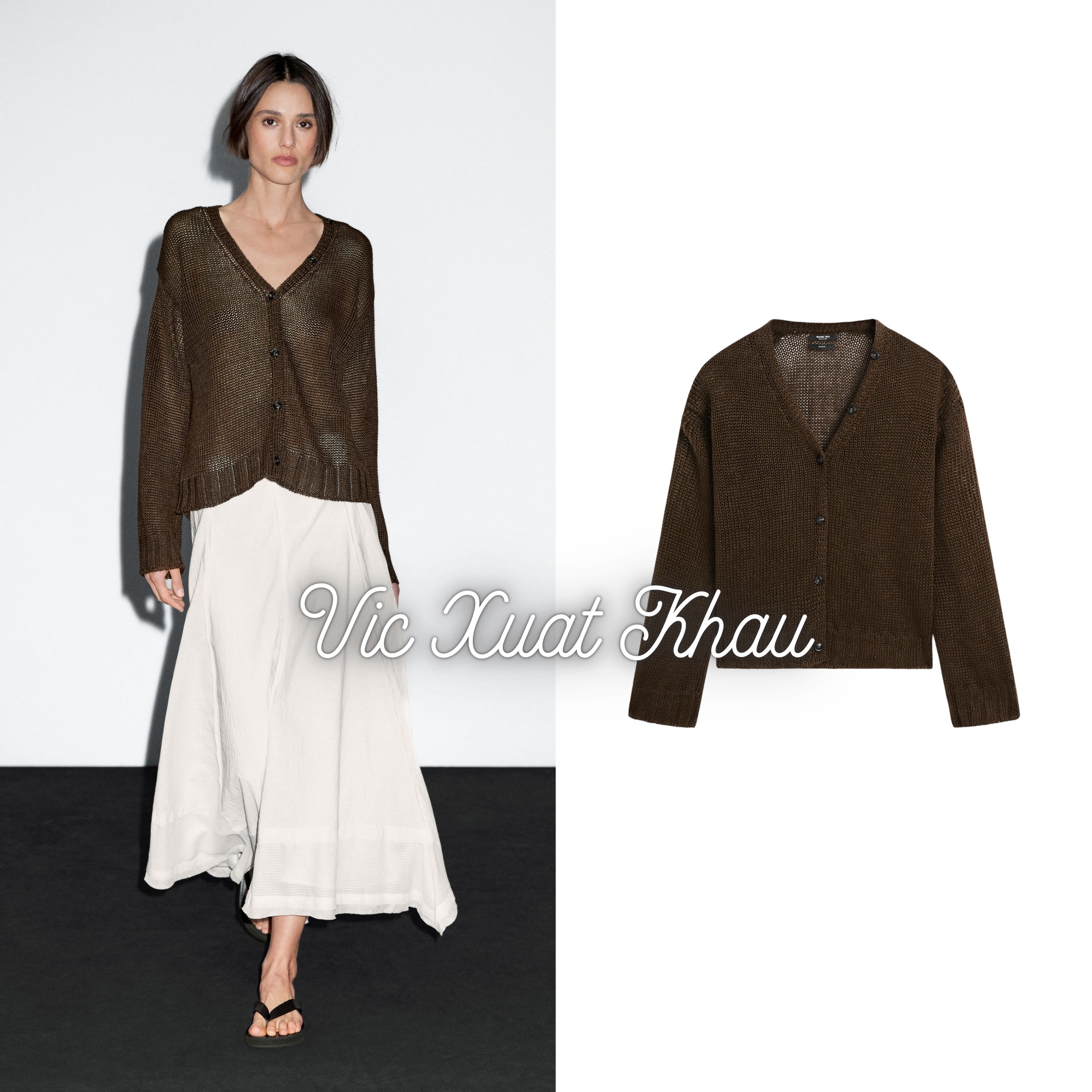 [🆕🇻🇳] V.I.C – XUẤT KHẨU – Hàng xuất khẩu có sẵn 👕 Top1Fashion 👗   𝙈𝙖𝙨.𝙨𝙞𝙢𝙤 𝘿𝙪𝙩.𝙩𝙞 𝙆𝙣𝙞𝙩 𝘾𝙖𝙧𝙙𝙞𝙜𝙖𝙣 – 𝘼́𝙤 𝙡𝙚𝙣 𝙢𝙤̉𝙣𝙜Thiết kế cardigan dáng ngắn với chất len lưới siêu nhẹ, mỏng manh nhưng vẫn giữ được phom áo đứng, tạo né , shares-0✔️ , likes-0❤️️ , date-2025-09-18 21:00:44🇻🇳🇻🇳🇻🇳📰🆕