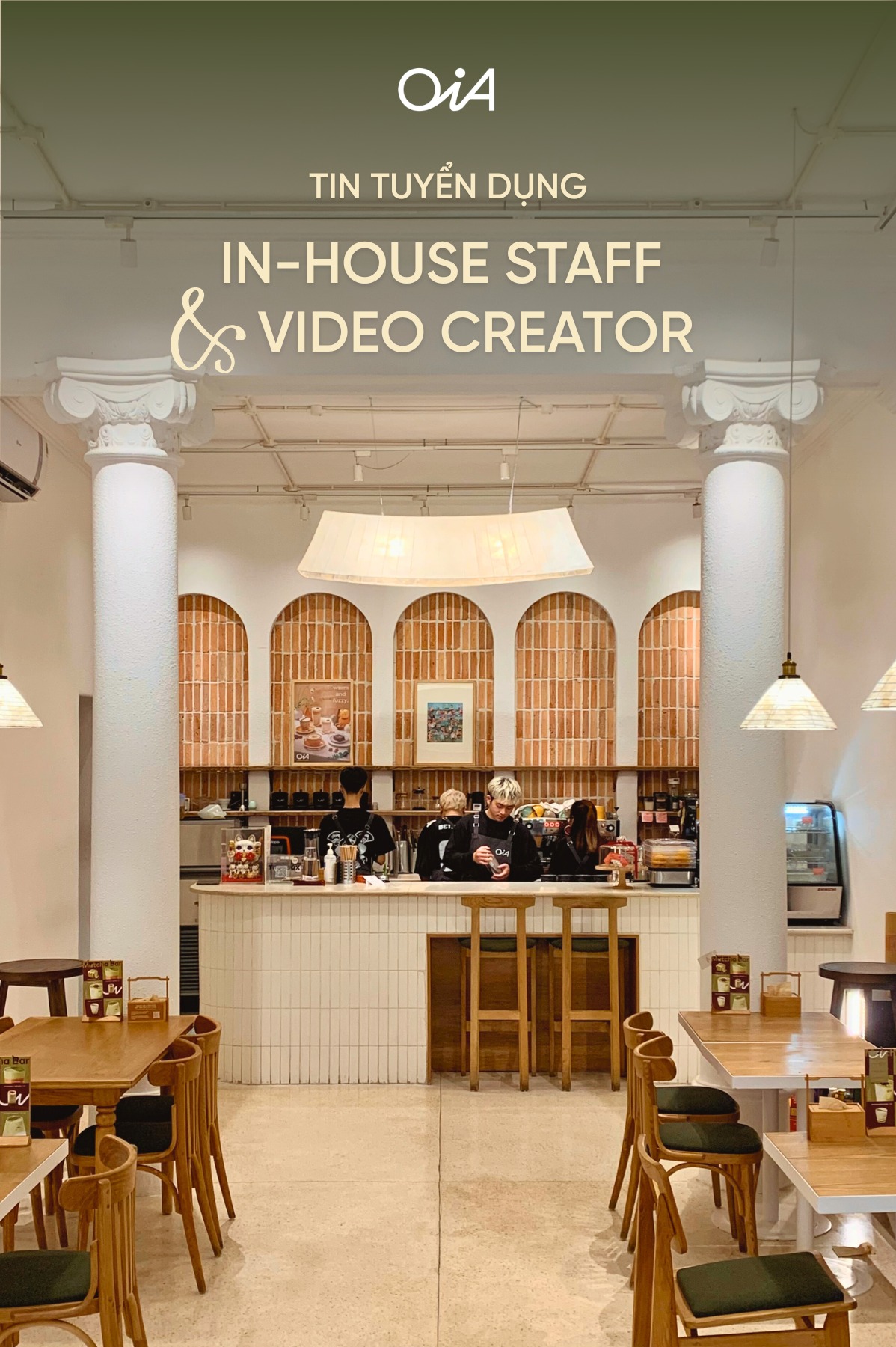 [☕️🇻🇳] OiA Coffee 🥤 Top1Coffee ☕️  𝐓𝐈𝐍 𝐓𝐔𝐘Ể𝐍 𝐃Ụ𝐍𝐆 Bắt đầu hành trình nghề nghiệp của bạn tại OiA!
In-house Barista
Short Video CreatorChúng tôi mong muốn gặ , shares-11✔️ , likes-47❤️️ , date-2025-09-20 17:58:45🇻🇳🇻🇳🇻🇳📰🆕