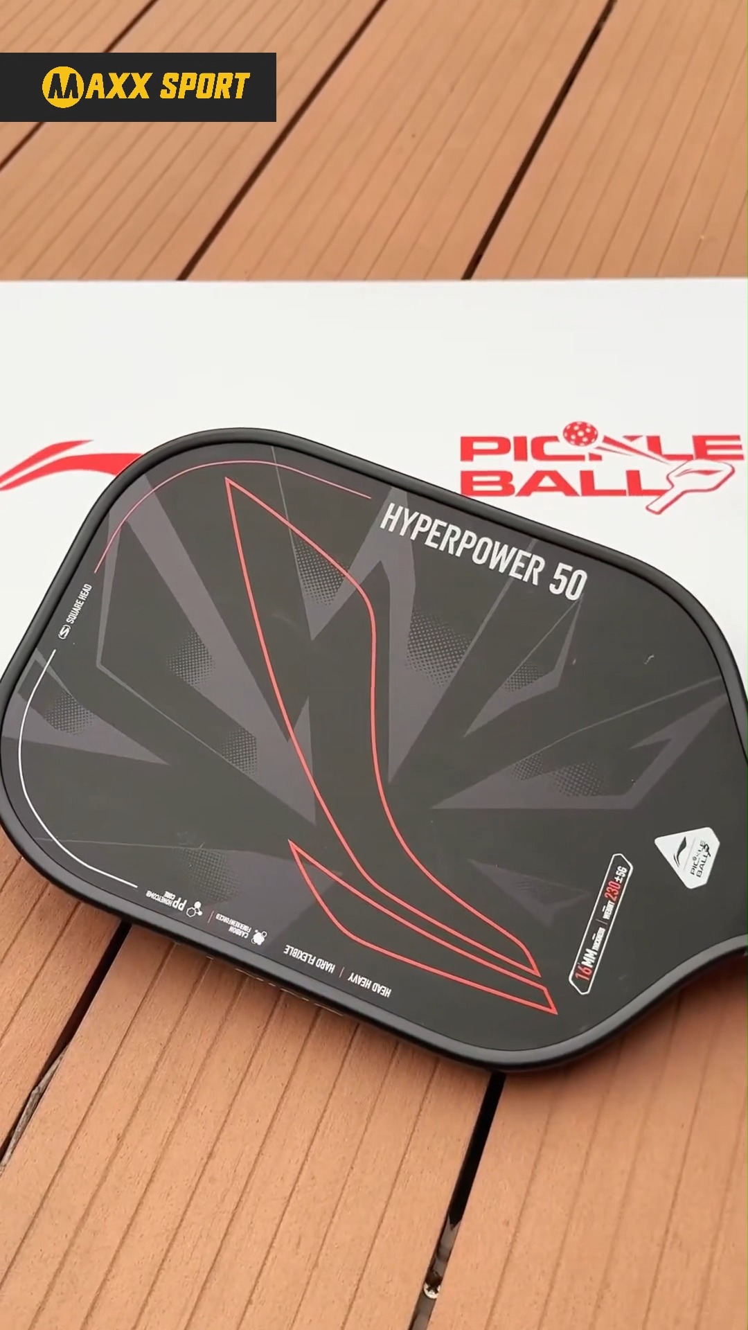 [🆕🇻🇳] MaxxSport – Hệ thống bán lẻ và phân phối các sản phẩm thời trang thể thao của các thương hiệu hàng đầu thế giới 👕 Top1Fashion 👗   LI-NING PICKLEBALL HYPERPOWER 50 – VŨ KHÍ CỦA NHỮNG TAY VỢT CHUYÊN NGHIỆP
Sở hữu khả năng kiểm soát chuẩn xác cùng lực tấn công bùng nổ, HyperPower 50 chí , shares-0✔️ , likes-0❤️️ , date-2025-09-23 16:56:31🇻🇳🇻🇳🇻🇳📰🆕