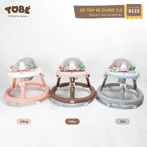 [🆕🇻🇳] Shop TOM BABY  Chuyên Bỉm,Thời trang cho bé,các loại Bánh kẹo, Kem, Thực phâm dinh dưỡng 🧑‍🧒❤️️👶⭐️ khai
𝐗𝐄 𝐓𝐑𝐎̀𝐍 𝐓𝐀̣̂𝐏 Đ𝐈 𝐓𝐎𝐁𝐄́ 𝐃𝐔𝐁𝐈𝐄
Xe  tập đi đa năng TOBÉ 8108 chính hãng,thiết kế hiện đại cho bé những bước đi đầu tiên an toàn và thoải mái
Khung xe , shares-1✔️ , likes-1❤️️ , date-2025-09-27 19:00:22🇻🇳🇻🇳🇻🇳📰🆕