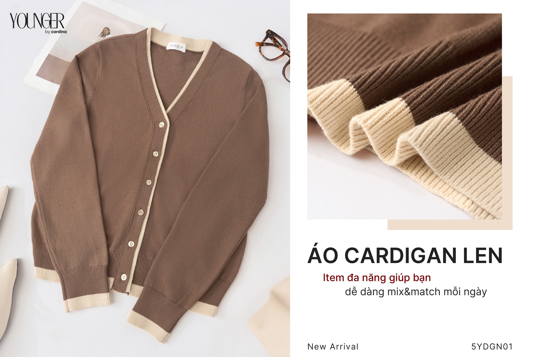 [🆕🇻🇳] Cardina – Chính hãng – Đẹp và Thoải mái mỗi ngày [🆕Top1Vietnam🇻🇳] 👕 Top1Fashion 👗  Bật mood mùa Thu cùng áo cardigan lenThoáng qua một chút se lạnh, bạn khẽ khoác lên mình chiếc cardigan len lông thỏ mềm mịn. Áo có thiết kế dáng suông n , shares-0✔️ , likes-33❤️️ , date-2025-09-27 18:53:55🇻🇳🇻🇳🇻🇳📰🆕