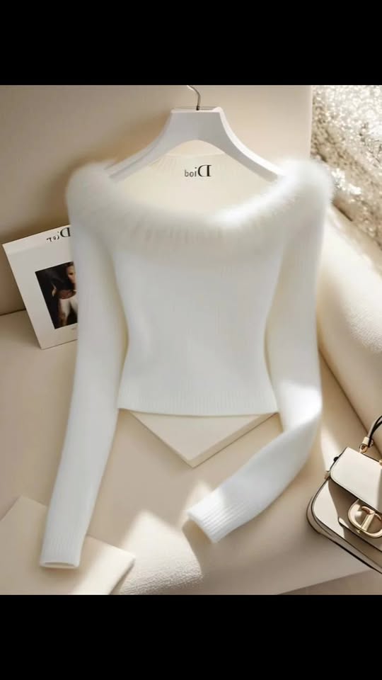 [🆕🇻🇳] HẰNG LƯU STORE 👕 Top1Fashion 👗  Áo len trễ vai cổ lông
Người theo dõi , shares-0✔️ , likes-0❤️️ , date-2024-11-16 23:35:16🇻🇳🇻🇳🇻🇳📰🆕