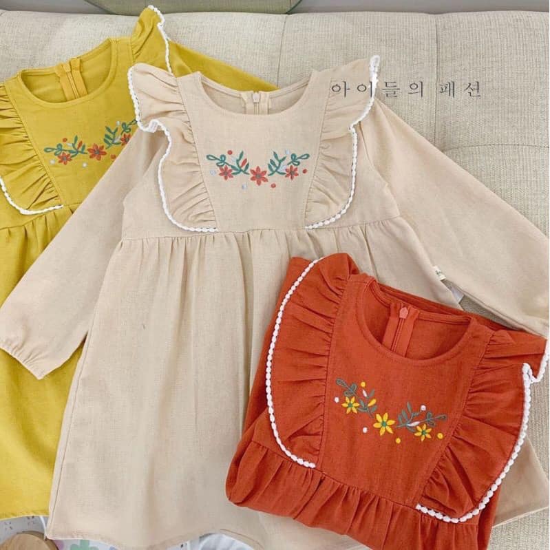 [🆕🇻🇳]  SimBa BeBé – Cửa hàng thời trang trẻ em 🧑‍🧒❤️️👶⭐️ 𝑽𝒂́𝒚 𝑳𝒊𝒏𝒆𝒏 𝒕𝒉𝒆̂𝒖 𝒉𝒐𝒂 𝒃𝒆̀𝒐 𝒗𝒂𝒊 …𝒑𝒉𝒐̂́𝒊 𝒓𝒆𝒏 𝑿𝒖𝒂̂́𝒕 𝑯𝒂̀𝒏 𝒄𝒖̛̣𝒄 đ𝒆̣𝒑Váy Linen thêu hoa bèo vai phối ren Xuất Hàn cực đẹp! Hàng xưởng sản xuất đi Hàn còn  , shares-0✔️ , likes-1❤️️ , date-2022-12-09 16:30:04🇻🇳🇻🇳🇻🇳📰🆕