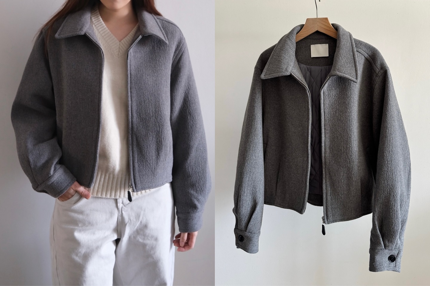 [🆕🇻🇳] Agnes Studios – 𝙃𝙞𝙜𝙝-𝙦𝙪𝙖𝙡𝙞𝙩𝙮 & 𝙨𝙚𝙡𝙚𝙘𝙩𝙚𝙙 𝙘𝙡𝙤𝙩𝙝𝙞𝙣𝙜 𝙛𝙧𝙤𝙢 𝘾𝙝𝙞𝙣𝙖 👕 Top1Fashion 👗  Áo khoác dạ kéo khoá dáng ngắn đơn giản với lớp chần bông nhẹ bên trong vô cùng ấm áp, mặc đi làm hay đi chơi đều xinh ạ
𝐙𝐢𝐩-𝐮𝐩 𝐰𝐨𝐨𝐥 𝐛𝐥𝐞𝐧𝐝 𝐣𝐚𝐜𝐤𝐞𝐭
size: fre , shares-0✔️ , likes-4❤️️ , date-2025-01-15 06:19:27🇻🇳🇻🇳🇻🇳📰🆕