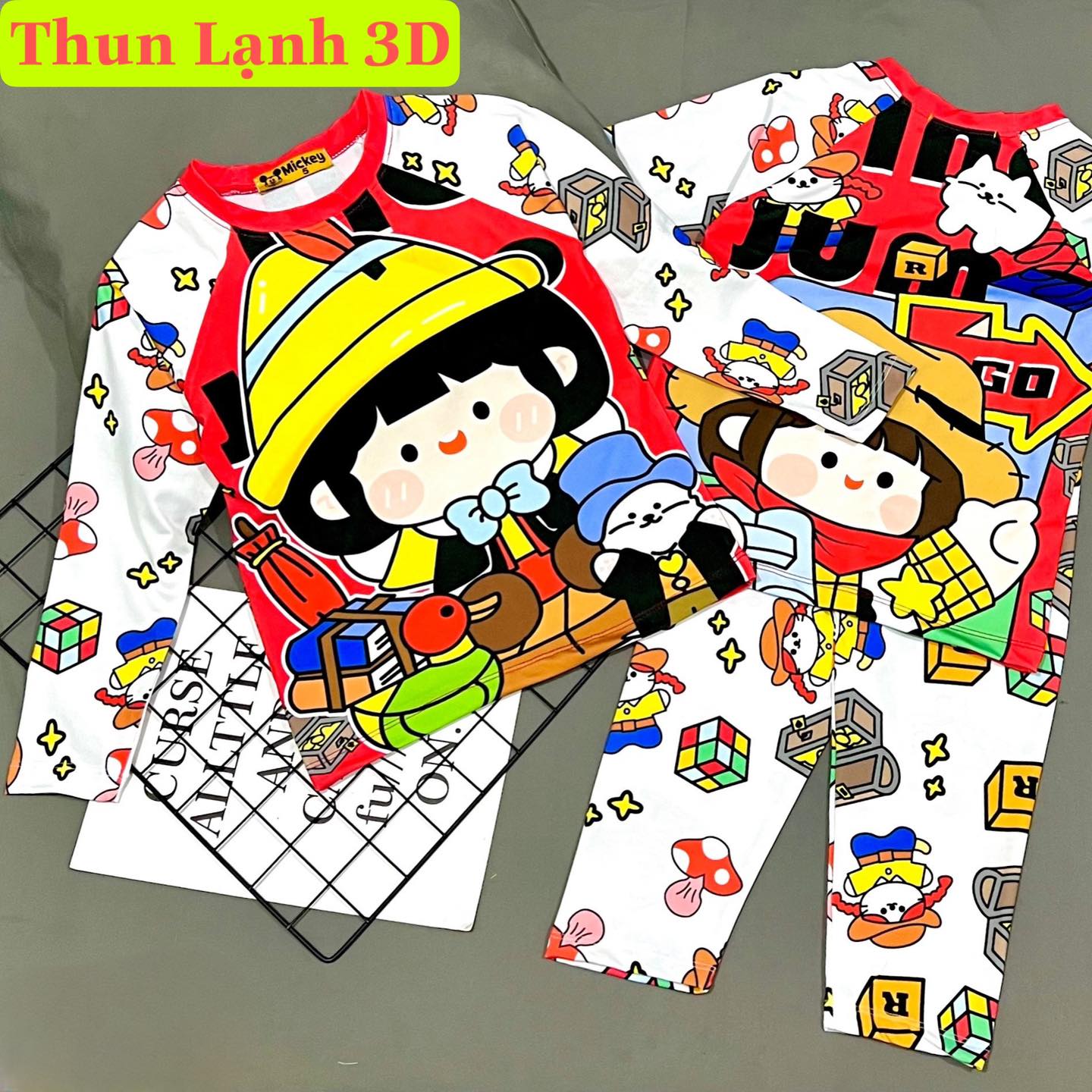 [🆕🇻🇳]  Đồ Bộ Carter’s Cho Bé – DBKids 🧑‍🧒❤️️👶⭐️ Đầm xinh cho bé Các Mom uiiiii
Size 3T->8T  từ 10kg->22kg => 70kkkkk
Size 9T->14T từ 23kg->40kg=>80kkkkkChất Thun Lạnh hình in 3D mềm mịn mát co giãn th , shares-1✔️ , likes-15❤️️ , date-2022-08-25 18:32:22🇻🇳🇻🇳🇻🇳📰🆕