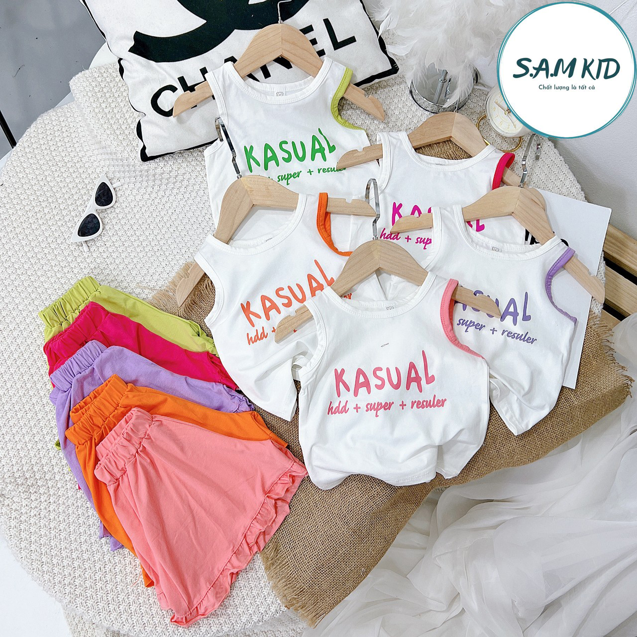 [🆕🇻🇳] S.A.M KID – XƯỞNG MAY SAMKIDS – Xưởng chuyên nhận làm hàng Thời trang trẻ em  🧑‍🧒❤️️👶⭐️ Size 10kg đến 45kg ba lỗ trẻ em
4 bộ Freeship ạ
Vải Cotton , 4 chiều siêu mịn, mát, dày
Giá chỉ 39k đến 79k
LOA!LOA!LOA Hàng mới về ạ
– Nơi đâu rẻ hơn , đẹ , shares-37✔️ , likes-15K❤️️ , date-2024-04-25 06:10:42🇻🇳🇻🇳🇻🇳📰🆕