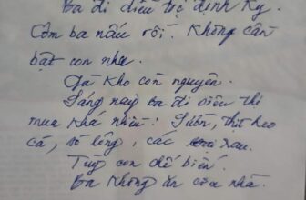 [🆕🇻🇳] Sushi’s Corner  – Thời trang của bé 🧑‍🧒❤️️👶⭐️ Nay FB nhắc lại kỷ niệm ngày xưa. Mình có nguyên 1 album những lá thư viết vội của ba chồng mình dặn dò như thế này.Ba có điện thoại, có zalo, nhưng ba t , shares-0✔️ , likes-4❤️️ , date-2022-10-18 03:03:43🇻🇳🇻🇳🇻🇳📰🆕