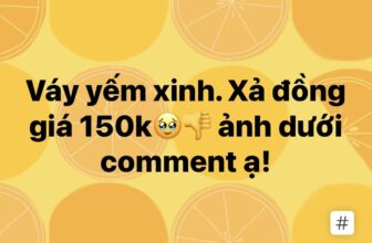 [🆕🇻🇳]  Fuzzy Orca – Vì mẹ yêu con 🧑‍🧒❤️️👶⭐️ Váy yếm xinh. Xả đồng giá 150k ảnh dưới comment ạ!
, shares-1✔️ , likes-5❤️️ , date-2023-01-16 05:54:11🇻🇳🇻🇳🇻🇳📰🆕