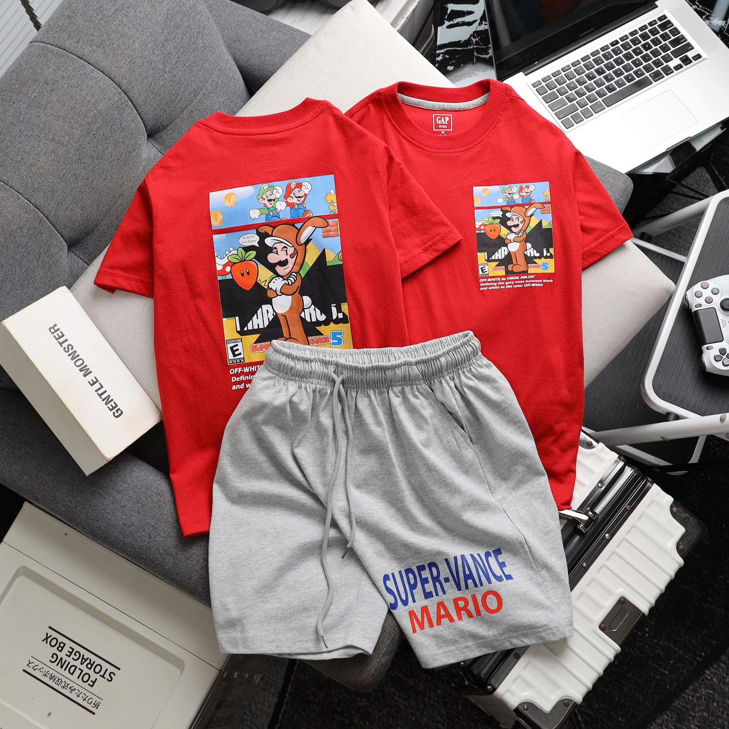 [🆕🇻🇳]  Quần áo bé trai – Bán quần áo bé trai từ 1 tuổi đến 10 tuổi 🧑‍🧒❤️️👶⭐️  170k/bộ
Bộ Bé Trai Tay Ngắn GAP
Size 7/8-18/20 FORM TO 30-67kg mặc.
Mã hàng đại đẹp nhất trong các dòng cùng phân khúc.
ÁO IN 3D CẢ 2 MẶT TRƯỚC và SAU
C , shares-0✔️ , likes-1❤️️ , date-2024-11-25 18:17:30🇻🇳🇻🇳🇻🇳📰🆕