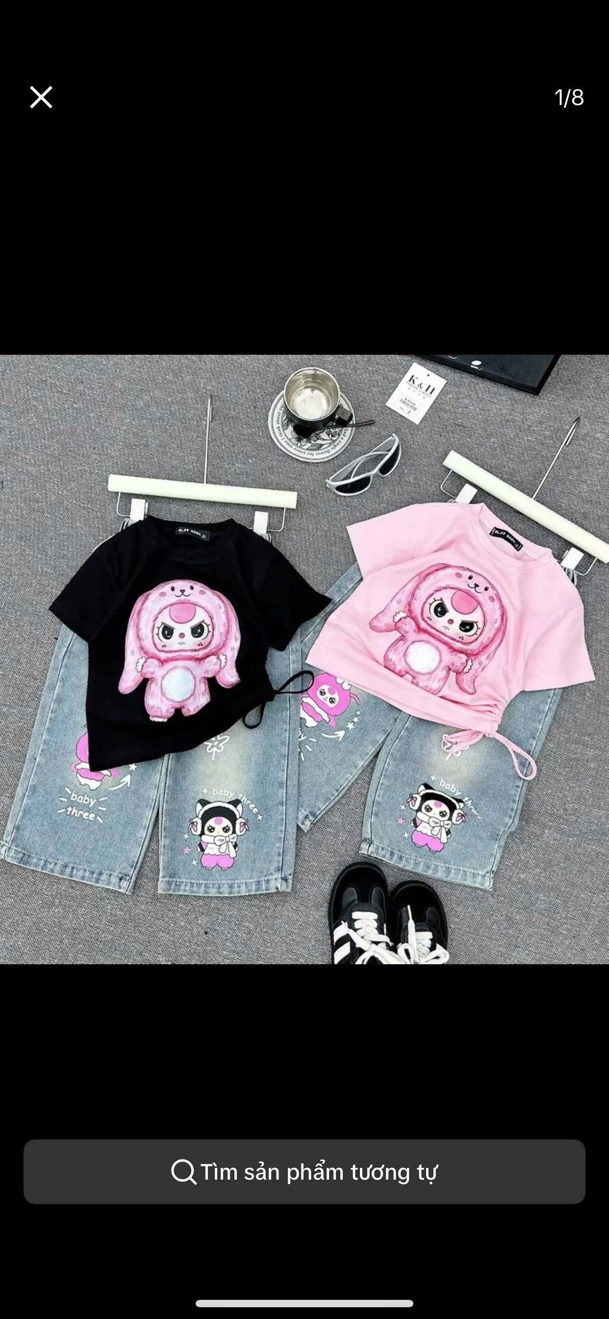 [🆕🇻🇳] Shop Thời Trang Nalie – Chuyên quần áo giày dép 👕 Top1Fashion 👗  Sét quần jean ống rộng thiết kế năng động hoạ tiết in hình hot,áo cotton cao cấp co giãn 4 chiều, thấm hút mồ hôi tốt.giúp bé cảm thấy dễ chịu.
Size từ 18k , shares-0✔️ , likes-14❤️️ , date-2025-03-10 00:47:50🇻🇳🇻🇳🇻🇳📰🆕