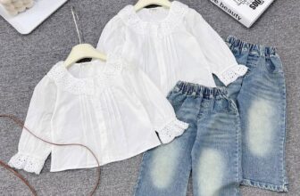 [🆕🇻🇳] Turis Kids – Chuyên Quần Áo Và Phụ Kiện Trẻ Em 🧑‍🧒❤️️👶⭐️  Mừng ngày nhập học trở lại của các bé
Shop em về sẵn Set mẫu áo sơ mi trắng quần jean
Chất liệu co dãn phù hợp cho da bé
Size 10-30kg
, shares-1✔️ , likes-3❤️️ , date-2024-08-17 04:02:19🇻🇳🇻🇳🇻🇳📰🆕