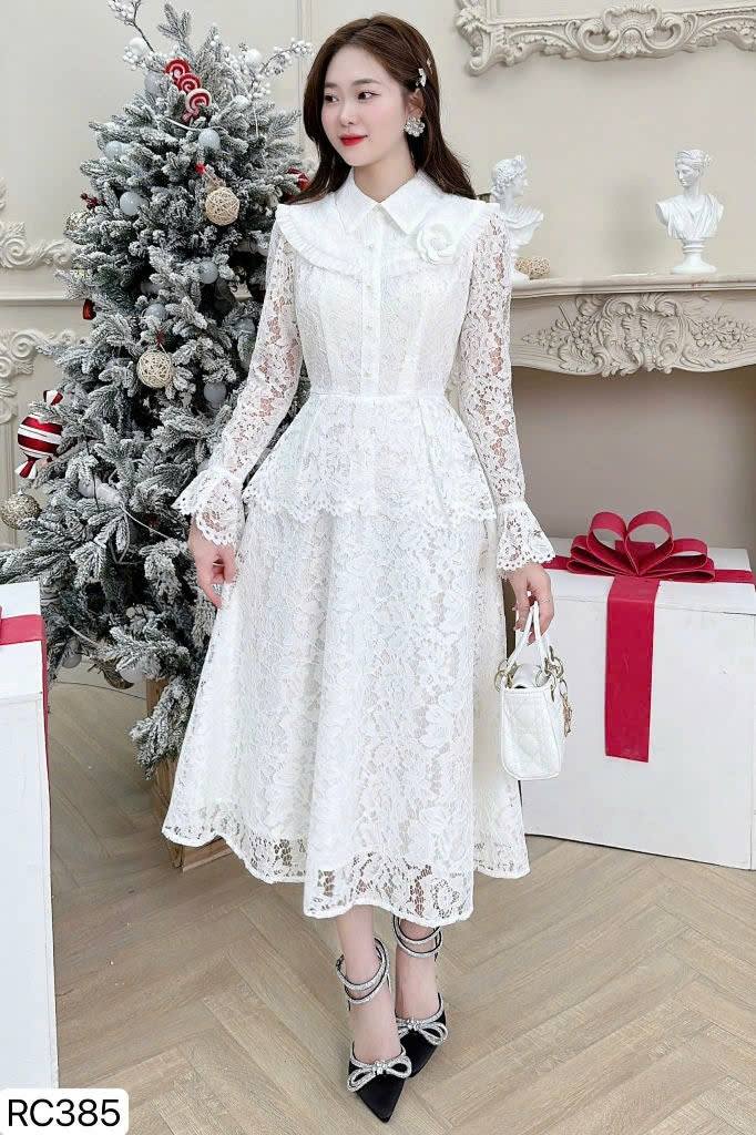 [🆕🇻🇳] Váy đầm dự tiệc 👕 Top1Fashion 👗  VÁY THIẾT KẾ CAO CẤP
Giá lẻ 530kVáy thiết kế chất liệu ren mềm mại,chất dày dặn, cứng cáp nhẹ, giúp đứng phom váy,với tone màu trắng tay điệu cùng họa ti , shares-0✔️ , likes-0❤️️ , date-2024-12-24 05:56:58🇻🇳🇻🇳🇻🇳📰🆕