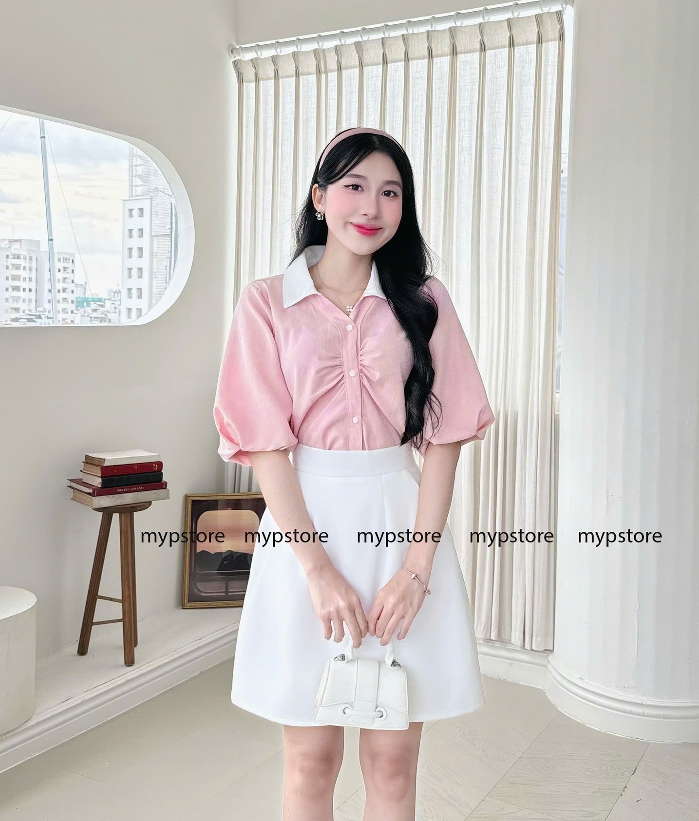 [🆕🇻🇳] mypstore.vn – Cửa hàng quần áo nữ 👕 Top1Fashion 👗   Áo sơ mi phối bâu màu tay ngắn phồng xếp nhúng Mypstore
Màu : trắng , hồng, xanh mint
Giá áo : 139K (S,M,L)
Giá váy : 139K (S,M,L,XL) Đen/Be/trắng
Si , shares-0✔️ , likes-2❤️️ , date-2024-12-20 06:46:04🇻🇳🇻🇳🇻🇳📰🆕