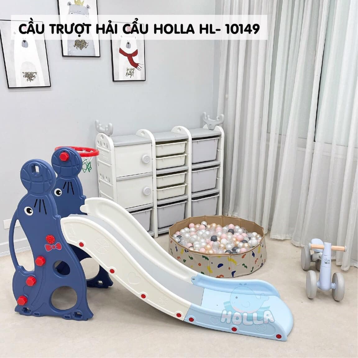 [🆕🇻🇳] May Baby Corner – Chuyên phụ kiện, quần áo sơ sinh và trẻ em 🧑‍🧒❤️️👶⭐️   CẦU TUỘT HẢI CẨU HOLLAMẹ hoàn toàn yên tâm cho bé ở nhà chơi cầu trượt mà không cần phải tới công viên, máng dài tới 1m6 trượt cực đã luôn ạ!Cầu t , shares-0✔️ , likes-2❤️️ , date-2023-09-27 19:37:12🇻🇳🇻🇳🇻🇳📰🆕