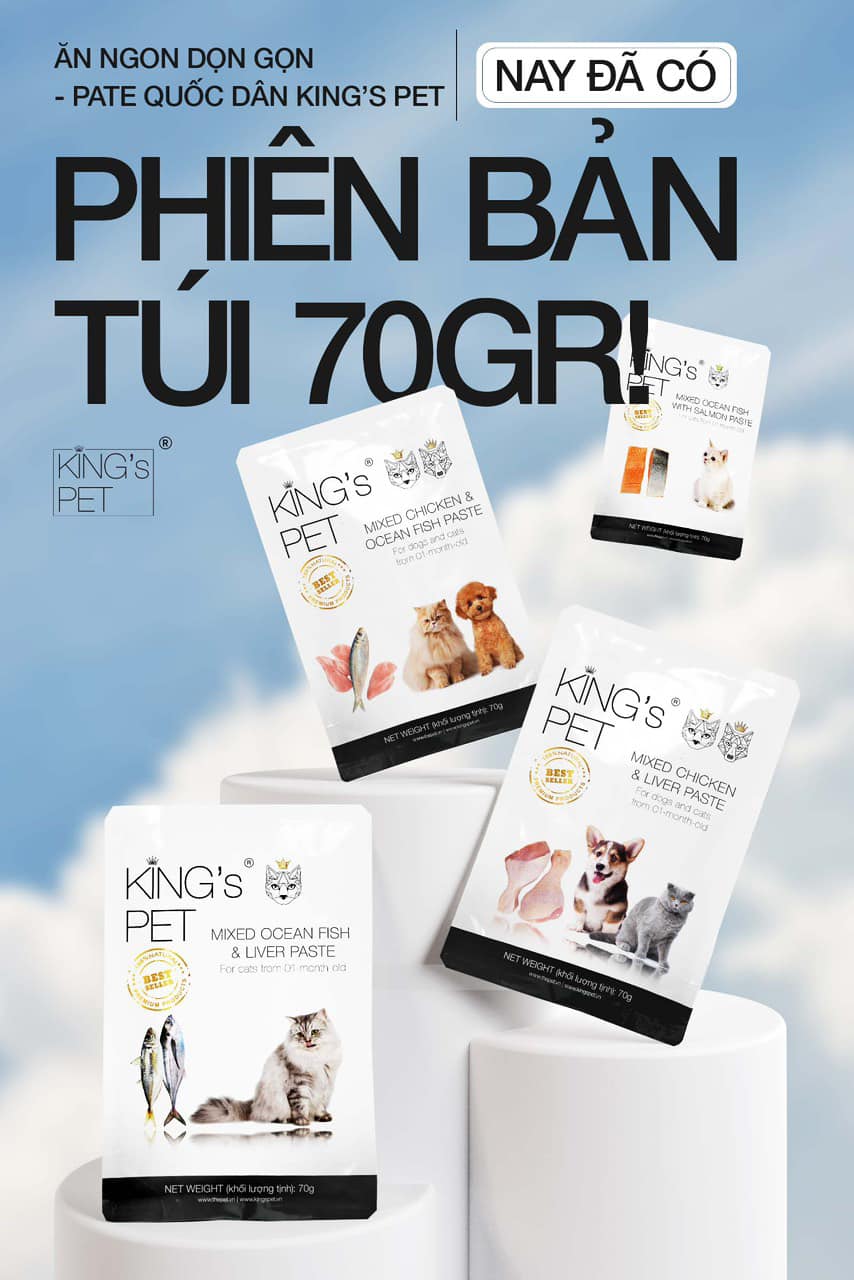 [🆕🇻🇳] DOCA PET 🐶🦜 Top1Pets 🐱🐠  PATE QUỐC DÂN KING’S PET NAY ĐÃ CÓ DẠNG TÚI 70GPate túi Gà Cá King’s Pet 70gr – Trải nghiệm PATE TÚI MÀ ĂN NGON – BỔ – RẺ HƠN SÚP THƯỞNG; ĐIỀU MÀ CHỈ N , shares-1✔️ , likes-6❤️️ , date-2023-10-23 20:53:06🐶🐱🇻🇳🇻🇳🇻🇳📰🆕