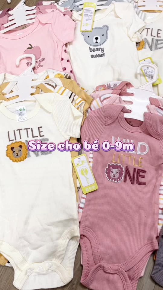 [🆕🇻🇳] Lontonshop – Chuyên Đồ Sơ Sinh 🧑‍🧒❤️️👶⭐️ Set 4 body chip chất cotton dễ thương cho bé. Size 3-8kg  #body #bodysuit #bodychip , shares-0✔️ , likes-1❤️️ , date-2025-04-08 16:06:08🇻🇳🇻🇳🇻🇳📰🆕