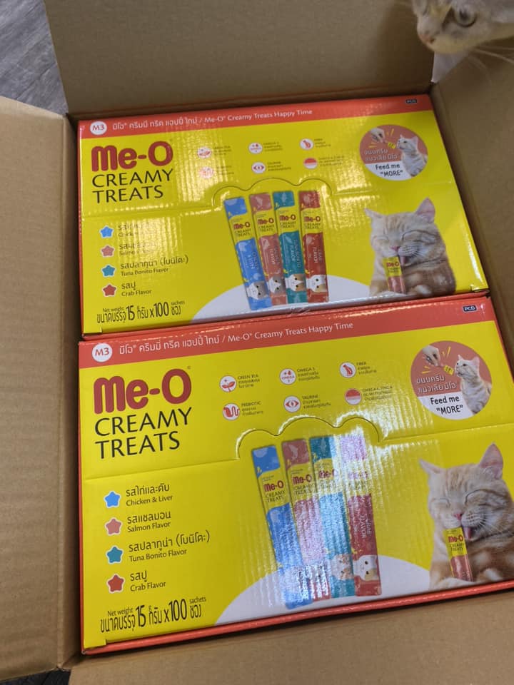 [🆕🇻🇳] YOLO Pet Shop 🐶🦜 Top1Pets 🐱🐠 Súp thưởng Me-o 1 thùng 100 thanh mix đủ vị  em còn 4 thùng 100 thanh
#yolo_petshop đang xả kho nên giá bao rẻ anh chị nhanh tay rinh về cho các senn  thui , shares-0✔️ , likes-3❤️️ , date-2024-02-27 21:50:41🐶🐱🇻🇳🇻🇳🇻🇳📰🆕