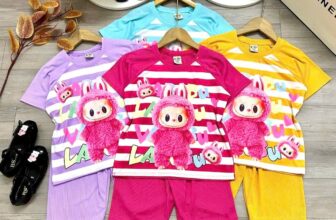 [🆕🇻🇳]  Quần áo trẻ em Su Su – Chuyên quần áo trẻ em sỉ và lẻ 🧑‍🧒❤️️👶⭐️  HẾT —HẾT
Bộ tăm ngố labubu
Size 24-32kg
40k/bộ —150k/4bộ
, shares-0✔️ , likes-0❤️️ , date-2024-10-29 02:21:44🇻🇳🇻🇳🇻🇳📰🆕